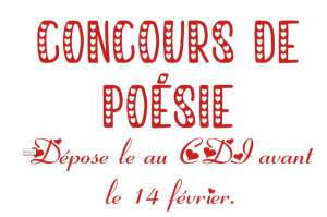 Concours de poème St Valentin - La Croix Rouge